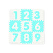 Picture of NUMBER PUZZLE MAT BLUE & WHITE ANTIBACTERIAL
